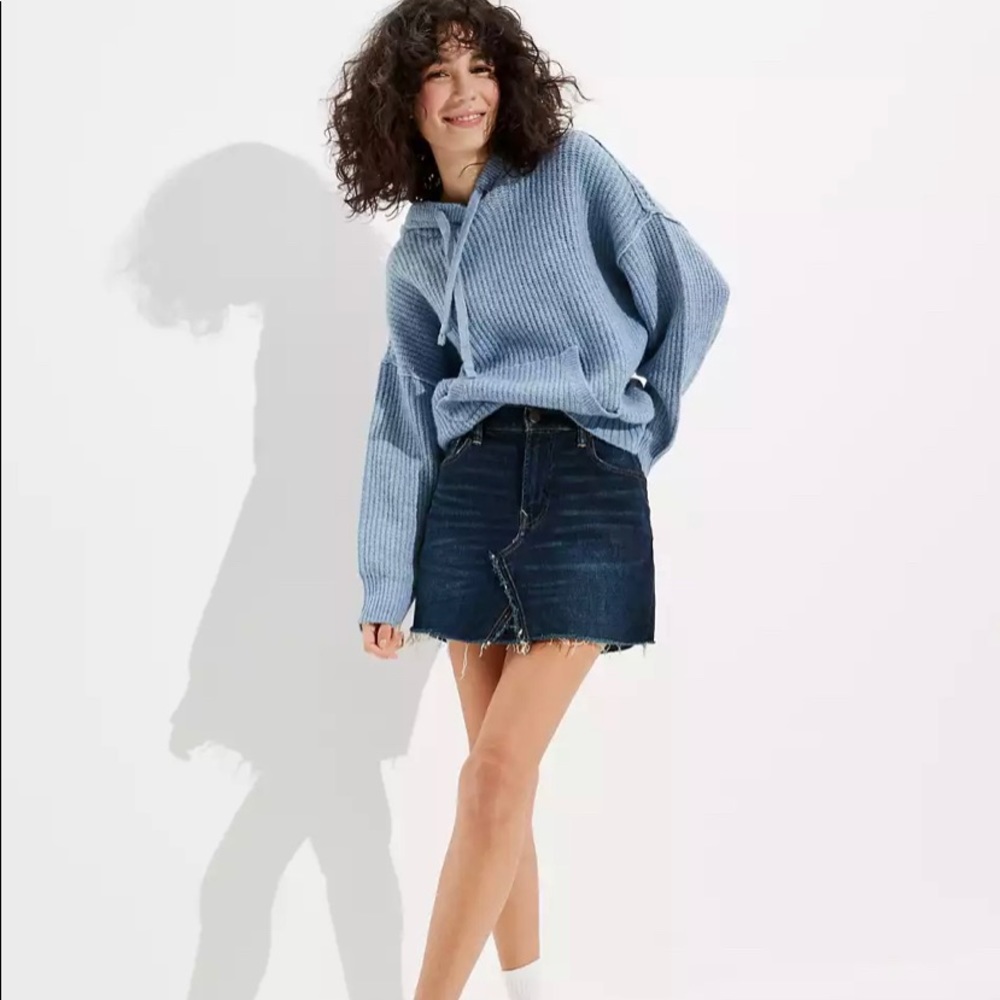 AE Real Good Repurposed Mini Skirt